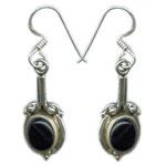 Silver Gemstone Earring