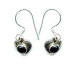 Silver Gemstone Earring