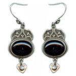 Silver Gemstone Earring