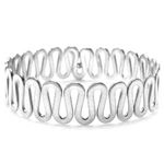 Plain Silver Bracelet