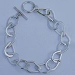 Plain Silver Bracelet