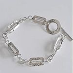 Plain Silver Bracelet