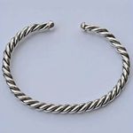 Plain Silver Bracelet