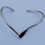 Plain Silver Bracelet