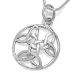 Plain Silver Pendant