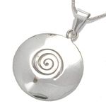 Plain Silver Pendant